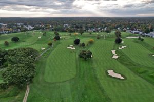 Wannamoisett 11th Tee Aerial